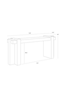 Interlocked Wooden Legs Console Table | Splendido Minerva | Oroa.com