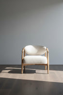 Oak Framed Lounge Chair | Splendido Sigrid | Oroa.com
