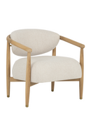 Oak Framed Lounge Chair | Splendido Sigrid | Oroa.com