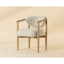 Contract furniture - Round Oak Frame Dining Armchair - www.oroatrade.com