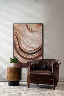 Leather Chesterfield Lounge Chair | Splendido Marjorie | Oroa.com