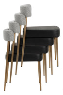Open-Back Stackable Dining Chair | Splendido Ashwin | Oroa.com