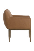 Contract furniture - Bronze Legged Dining Armchair - www.oroatrade.com