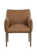 Contract furniture - Bronze Legged Dining Armchair - www.oroatrade.com