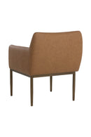 Contract furniture - Bronze Legged Dining Armchair - www.oroatrade.com
