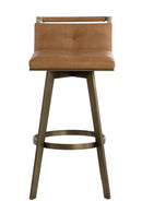 Leather-Look Swivel Bar Stool | Splendido Arizona | Oroa.com