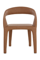 Open-Back Leather Look Dining Chair | Splendido Atika | Oroa.com