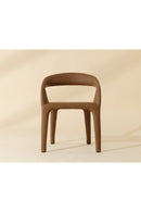 Open-Back Leather Look Dining Chair | Splendido Atika | Oroa.com