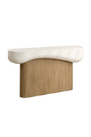 Contract furniture - Travertine Look Indoor/Outdoor Console Table - www.oroatrade.com