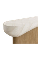 Contract furniture - Travertine Look Indoor/Outdoor Console Table - www.oroatrade.com