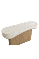 Contract furniture - Travertine Look Indoor/Outdoor Console Table - www.oroatrade.com