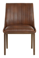 Vertical Stitched Dining Chairs (2) | Splendido Halden | Oroa.com