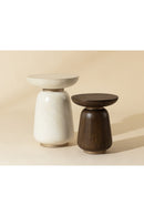 Travertine Look Indoor/Outdoor End Table | Splendido Hali | Oroa.com