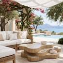Layered Freeform Indoor/Outdoor Coffee Table | Splendido Geddes