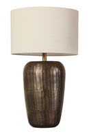 Hospitality furniture - Antique Brass Drum Table Lamp - www.oroatrade.com