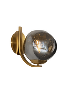 Gray Blown Glass Wall Lamp | Splendido Dionis | Oroa.com