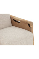 Solid Oak Framed Lounge Chair | Splendido Calloway | Oroa.com