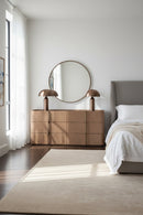 Leather-Look 6-Drawer Dresser | Splendido Jamille | Oroa.com