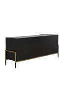 Black Wooden 2-Drawer Sideboard | Splendido Weldrick | Oroa.com