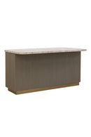 Contract furniture - Marble Top & Wood Base Kitchen Island - www.oroatrade.com