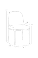 Contract furniture - Upholstered Dining Chairs (2) - www.oroatrade.com