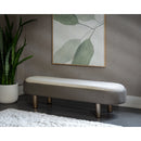 Taupe Modern Bench | Splendido Odella | Oroatrade.com