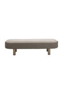 Taupe Modern Bench | Splendido Odella | Oroatrade.com