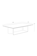Cream Marble Coffee Table | Splendido Soleen | Oroa.com