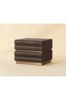 Tiered 2-Drawer Nightstand | Splendido Subira | Oroa.com