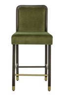 Green Upholstered Counter Stool | Splendido Jeno | Oroa.com