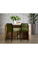 Green Upholstered Counter Stool | Splendido Jeno | Oroa.com