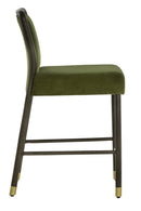Green Upholstered Counter Stool | Splendido Jeno | Oroa.com