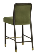 Green Upholstered Counter Stool | Splendido Jeno | Oroa.com