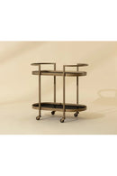 Antique Brass Bar Cart | Splendido Bartlett
