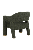 Green Cutout-Back Lounge Chair | Splendido Prisca | Oroa.com