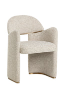 Modern Art Deco Dining Armchair | Splendido Snowden | Oroa.com