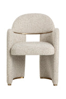 Modern Art Deco Dining Armchair | Splendido Snowden | Oroa.com