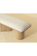 Light Oak Accent Bench | Splendido Hiro | Oroa.com
