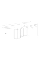 Rectangular Oak Wood Dining Table | Splendido Salix | Oroa.com