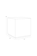 Marble Cube End Table | Splendido Laros | Oroa.com