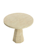 Natural Indoor/Outdoor Travertine Look Bistro Table | Splendido Kliff | Oroa.com