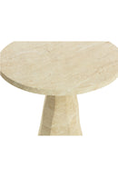 Natural Indoor/Outdoor Travertine Look Bistro Table | Splendido Kliff | Oroa.com