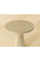 Natural Indoor/Outdoor Travertine Look Bistro Table | Splendido Kliff | Oroa.com