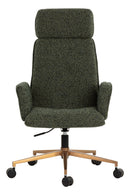 Curved Upholstered Office Chair | Splendido Kalev | Oroa.com