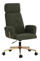Curved Upholstered Office Chair | Splendido Kalev | Oroa.com