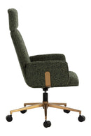 Curved Upholstered Office Chair | Splendido Kalev | Oroa.com