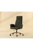 Curved Upholstered Office Chair | Splendido Kalev | Oroa.com