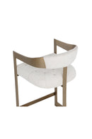 Antique Brass Framed Counter Stool | Splendido Beaumont | Oroa.com