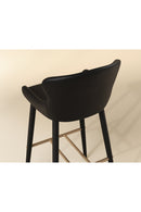 Leather Look Shell Bar Stool | Splendido Evora | Oroa.com