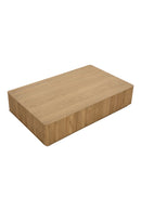 Reeded Oak Coffee Table | Splendido Kalla